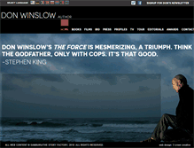 Tablet Screenshot of don-winslow.com